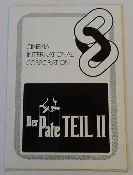 The Godfather Part II original release german pressbook